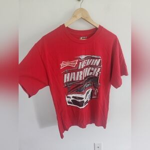 Nascar Kevin Harcick Graphic Tee Shirt Size Large